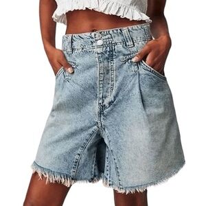 COPY - We The Free Nelson Denim Harem Shorts | Size Small
